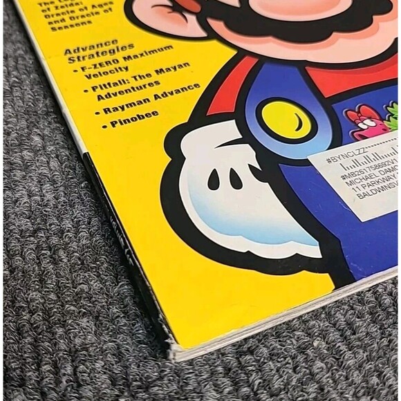 Vtg Nintendo Power Magazine #145 - June 2001 Super Mario Advance Cover w/poster - Picture 4 of 7